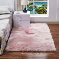 Classic Faux Soft SheepSkin Hover Coup Soup Tabine Silon Shaggy Area Rapis pour le canapé de chambre à coucher Tapis de fourrure, gris